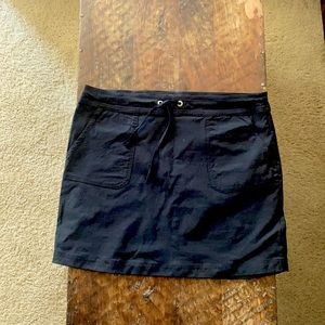 Prana Breathe Black Mini Skirt Size L